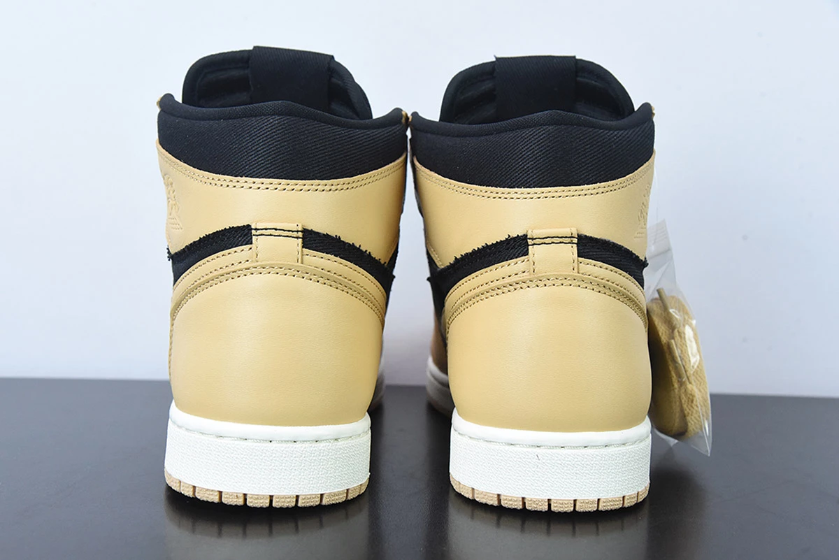 Fit Sporting Goods Air Jordan 1 High OG “Heirloom” Vachetta Tan/Black/Sail 555088-202 For Sale 8 Fit Sporting Goods Air Jordan 1 High OG “Heirloom” Vachetta Tan/Black/Sail 555088-202 For Sale - Image 8