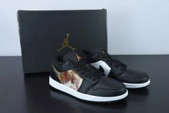 Fit Sporting Goods Air Jordan 1 Low Hologram Black/White DR9497-001 For Sale