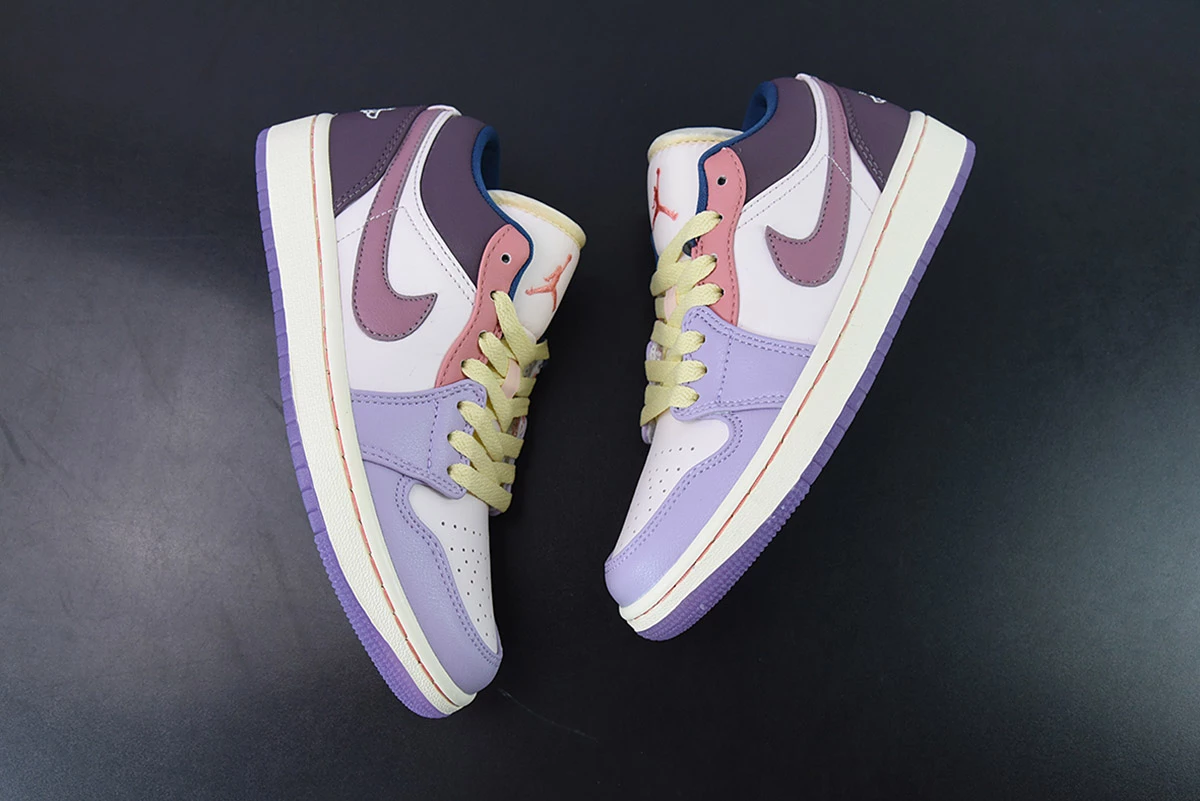 Fit Sporting Goods Air Jordan 1 Low Pastel Purple/Pink/Ratan DZ2768-651 For Sale 4 Fit Sporting Goods Air Jordan 1 Low Pastel Purple/Pink/Ratan DZ2768-651 For Sale - Image 4