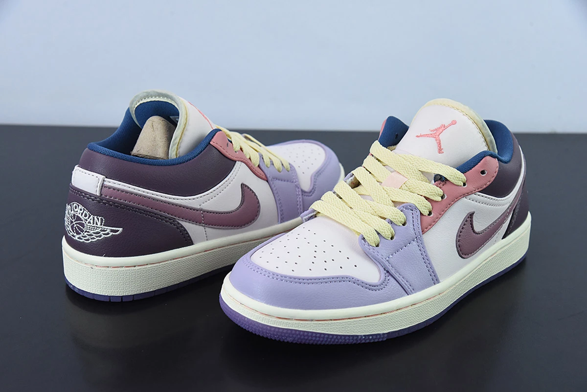 Fit Sporting Goods Air Jordan 1 Low Pastel Purple/Pink/Ratan DZ2768-651 For Sale 5 Fit Sporting Goods Air Jordan 1 Low Pastel Purple/Pink/Ratan DZ2768-651 For Sale - Image 5