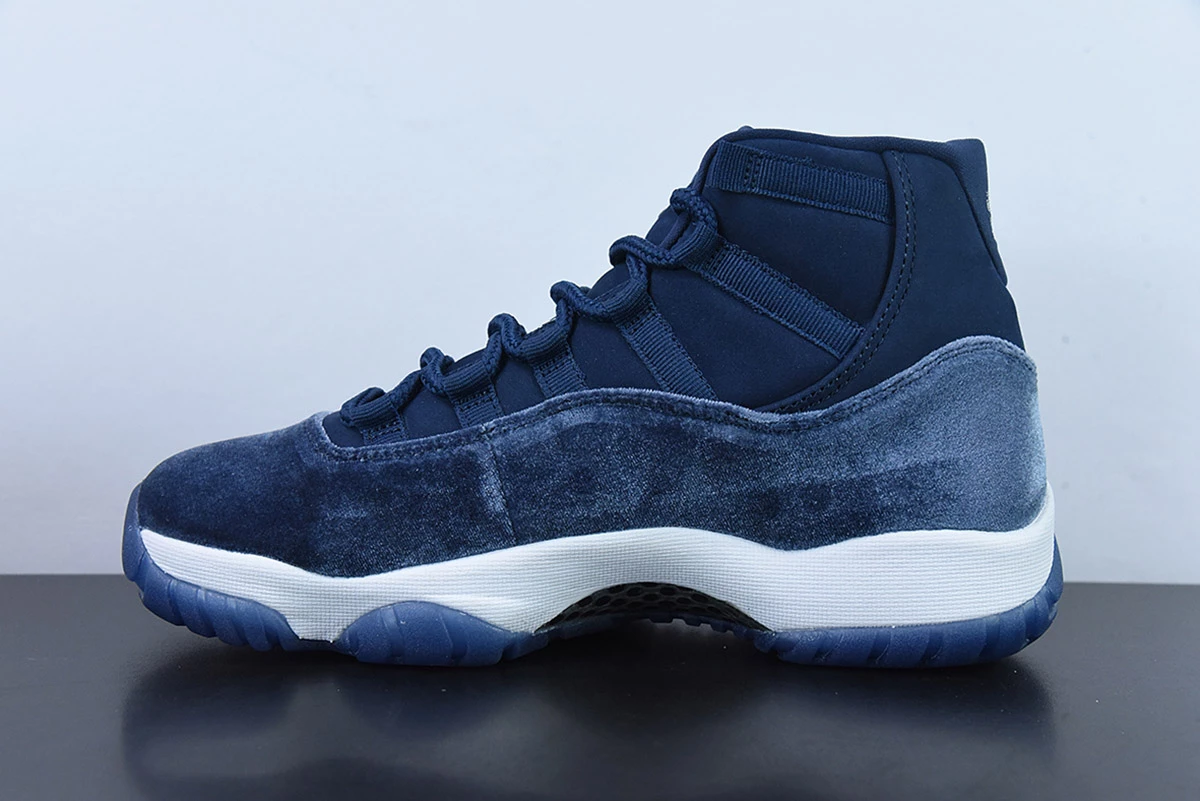 Fit Sporting Goods Air Jordan 11 Velvet Midnight Navy/Metallic Silver-White AR0715-441 For Sale 13 Fit Sporting Goods Air Jordan 11 Velvet Midnight Navy/Metallic Silver-White AR0715-441 For Sale - Image 13
