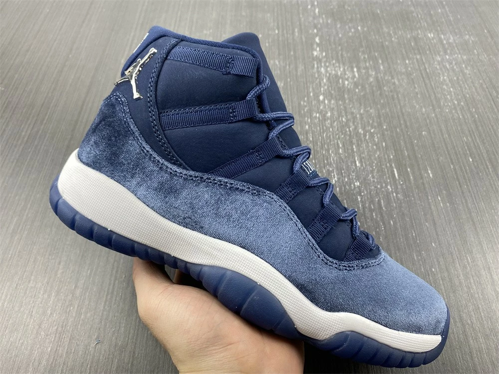 Fit Sporting Goods Air Jordan 11 Velvet Midnight Navy/Metallic Silver-White AR0715-441 For Sale 2 Fit Sporting Goods Air Jordan 11 Velvet Midnight Navy/Metallic Silver-White AR0715-441 For Sale - Image 2