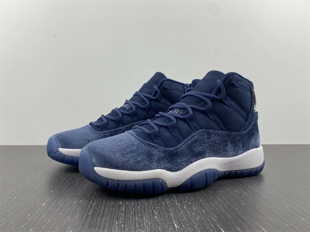 Fit Sporting Goods Air Jordan 11 Velvet Midnight Navy/Metallic Silver-White AR0715-441 For Sale 3 Fit Sporting Goods Air Jordan 11 Velvet Midnight Navy/Metallic Silver-White AR0715-441 For Sale - Image 3