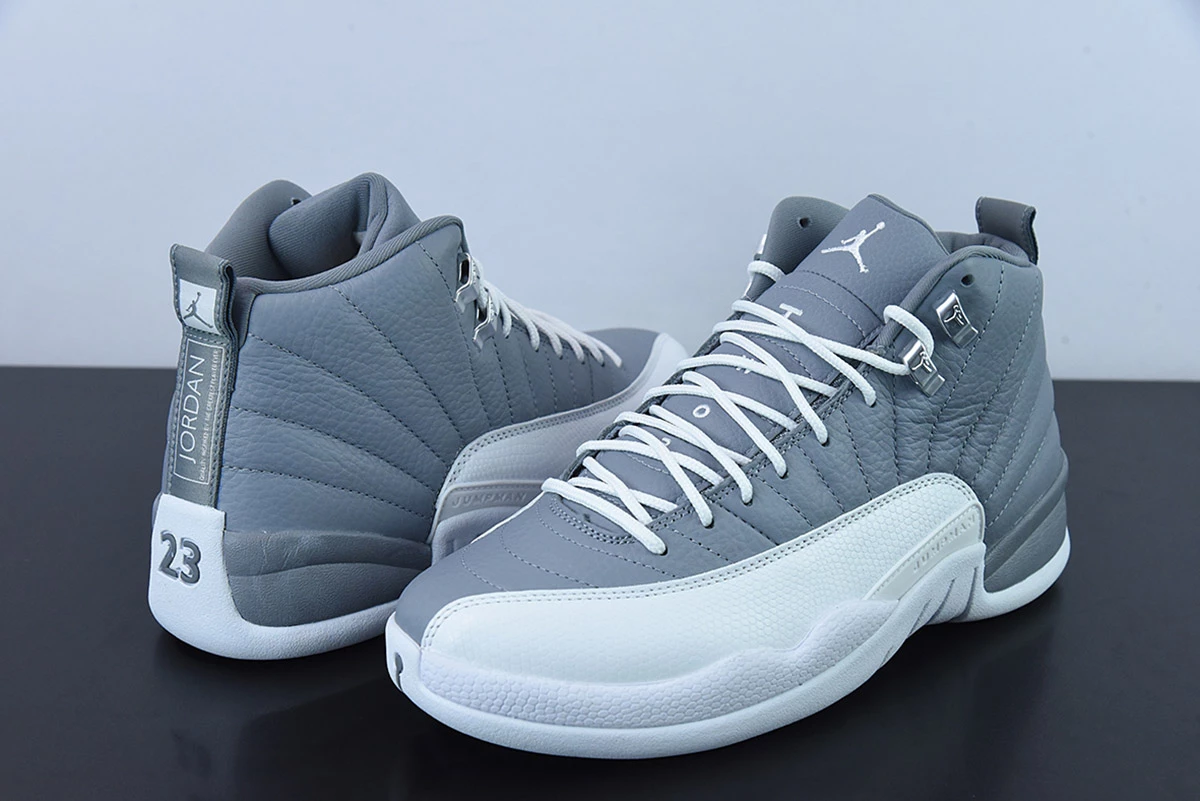 Fit Sporting Goods Air Jordan 12 Stealth/White-Cool Grey CT8013-015 For Sale 5 Fit Sporting Goods Air Jordan 12 Stealth/White-Cool Grey CT8013-015 For Sale - Image 5