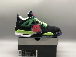 Fit Sporting Goods Air Jordan 4 Doernbecher Black/Old Royal-Electric Green-White For Sale -Fit Sporting Goods Shop Air Jordan 4 Doernbecher Black Old Royal Electric Green White 308497 015 8
