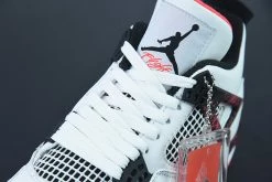 Fit Sporting Goods Air Jordan 4 “Flight Nostalgia” White/Black-Bright Crimson-Pale Citron 308497-116 For Sale -Fit Sporting Goods Shop Air Jordan 4 Flight Nostalgia White Black Bright Crimson Pale Citron 308497 116 For Sale 6