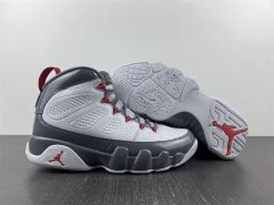 Fit Sporting Goods Air Jordan 9 White/Fire Red-Cool Grey CT8019-162 For Sale