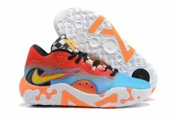 Fit Sporting Goods Hot Wheels X Nike PG 6 Blue/Red-Orange DH8446-400 For Sale