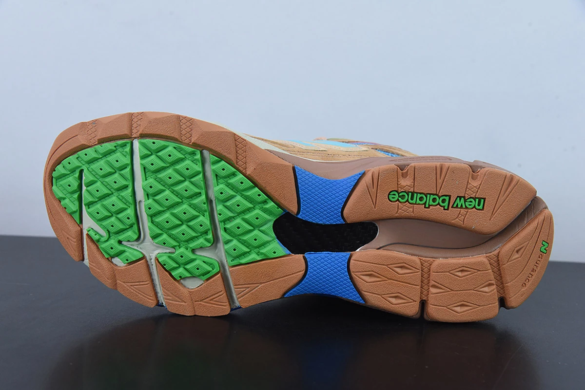 Fit Sporting Goods Joe Freshgoods X New Balance 990v3 “Outside Clothes” Beige/Aqua-Green For Sale 7 Fit Sporting Goods Joe Freshgoods X New Balance 990v3 “Outside Clothes” Beige/Aqua-Green For Sale - Image 7