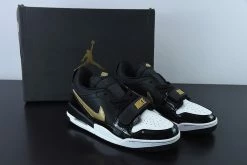 Fit Sporting Goods Jordan Legacy 312 Low Black Gold CD7069-071 For Sale