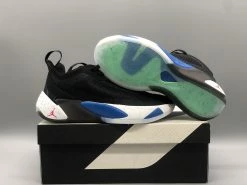 Fit Sporting Goods Jordan Luka 1 Black/Metallic Silver-Signal Blue FB1800-004 For Sale