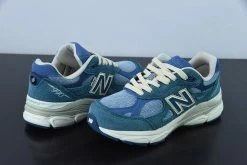 Fit Sporting Goods Levi’s X New Balance 990v3 Mallard Blue/Dark Blue For Sale -Fit Sporting Goods Shop Levis x New Balance 990v3 Mallard Blue Dark Blue For Sale 4