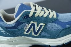 Fit Sporting Goods Levi’s X New Balance 990v3 Mallard Blue/Dark Blue For Sale -Fit Sporting Goods Shop Levis x New Balance 990v3 Mallard Blue Dark Blue For Sale 5