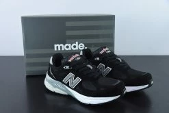 Fit Sporting Goods New Balance 990v3 Black White For Sale