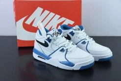Fit Sporting Goods Nike Air Flight ’89 White/Dark Obsidian-Brigade Blue For Sale