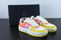Fit Sporting Goods Nike Air Force 1 Fontanka White/Yellow-Pink DX2675-100 For Sale