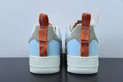 Fit Sporting Goods Nike Air Force 1 Low White Blue Orange DX6042-111 For Sale -Fit Sporting Goods Shop Nike Air Force 1 Low White Blue Orange DX6042 111 For Sale 7