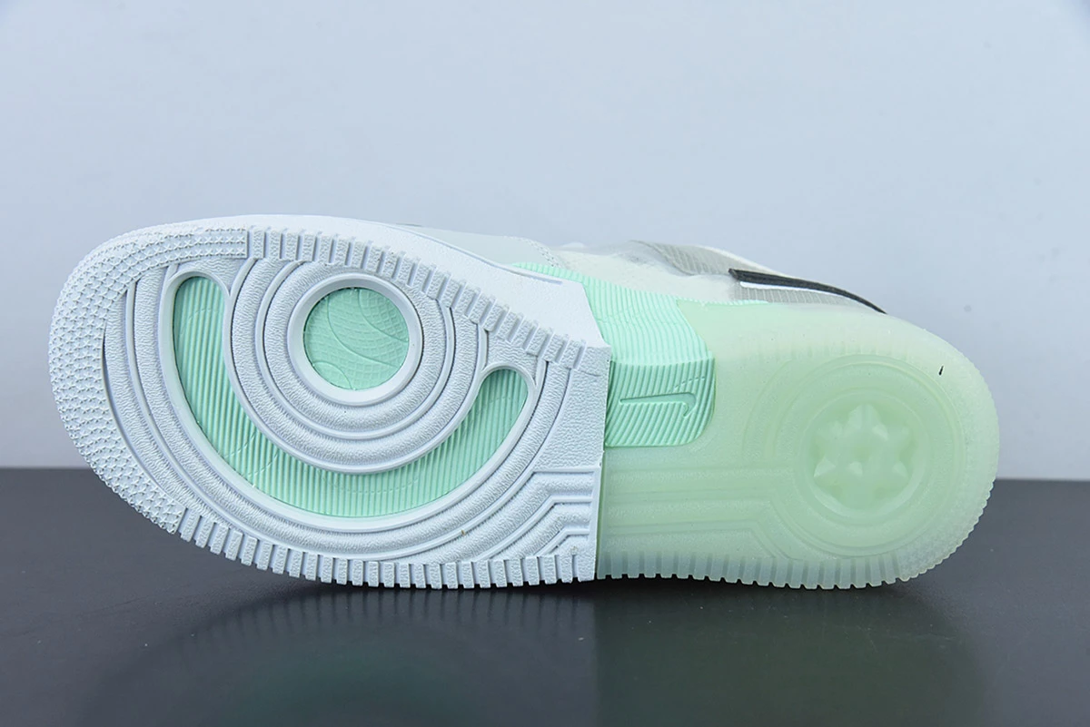 Fit Sporting Goods Nike Air Force 1 React Photon Dust/White-Mint Foam-Olive Aura For Sale 7 Fit Sporting Goods Nike Air Force 1 React Photon Dust/White-Mint Foam-Olive Aura For Sale - Image 7