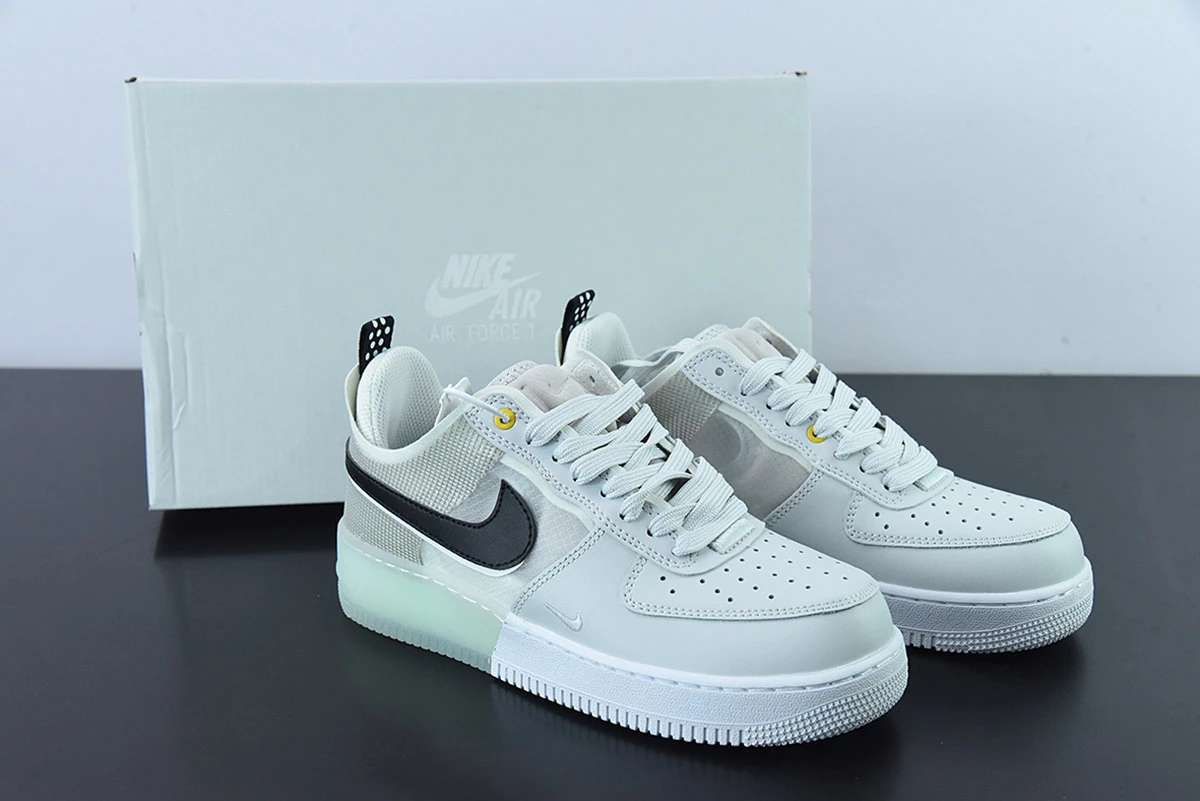 Fit Sporting Goods Nike Air Force 1 React Photon Dust/White-Mint Foam-Olive Aura For Sale 1 Fit Sporting Goods Nike Air Force 1 React Photon Dust/White-Mint Foam-Olive Aura For Sale
