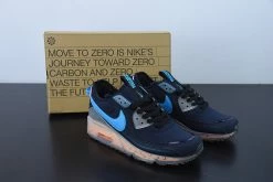 Fit Sporting Goods Nike Air Max 90 Terrascape Obsidian/Marina-Thunder Blue DH4677-400 For Sale