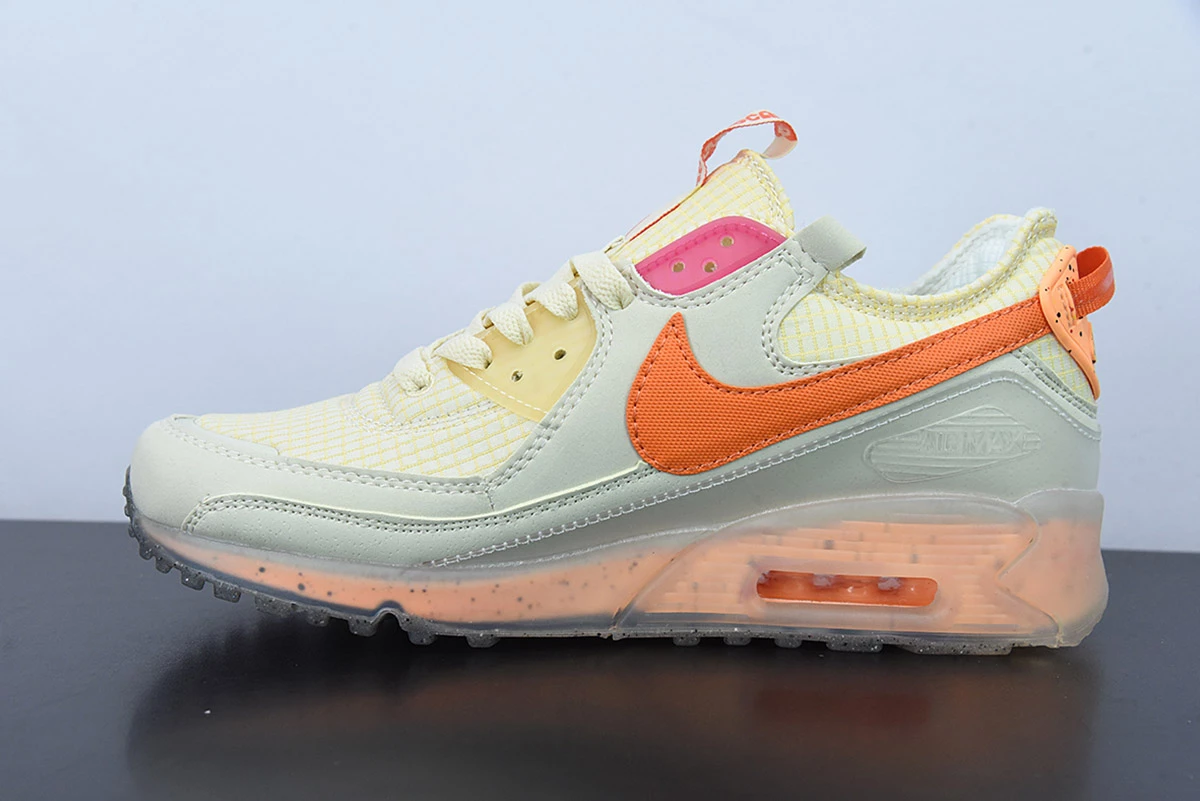 Fit Sporting Goods Nike Air Max 90 Terrascape Pearl White/Hot Curry-Fuel DH2973-200 For Sale 3 Fit Sporting Goods Nike Air Max 90 Terrascape Pearl White/Hot Curry-Fuel DH2973-200 For Sale - Image 3