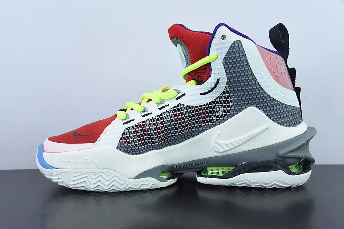 Fit Sporting Goods Nike Air Zoom GT Jump White/Red-Blue CZ9907-100 For Sale 3 Fit Sporting Goods Nike Air Zoom GT Jump White/Red-Blue CZ9907-100 For Sale - Image 3