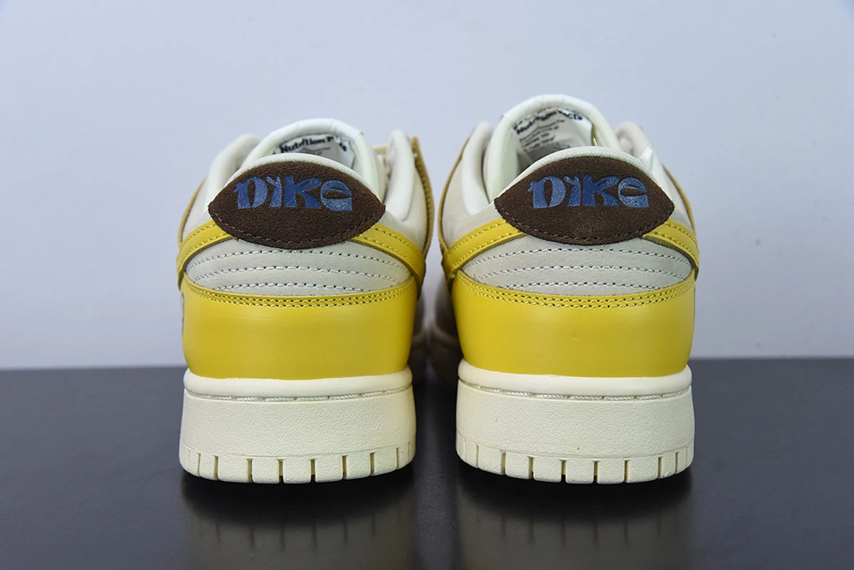 Fit Sporting Goods Nike Dunk Low Banana Coconut Milk/Vivid Sulfur-Cacao Wow DR5487-100 For Sale 8 Fit Sporting Goods Nike Dunk Low Banana Coconut Milk/Vivid Sulfur-Cacao Wow DR5487-100 For Sale - Image 8