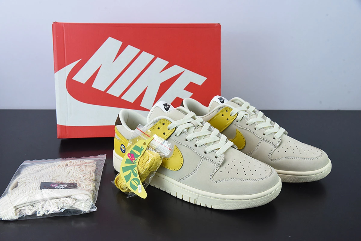Fit Sporting Goods Nike Dunk Low Banana Coconut Milk/Vivid Sulfur-Cacao Wow DR5487-100 For Sale 1 Fit Sporting Goods Nike Dunk Low Banana Coconut Milk/Vivid Sulfur-Cacao Wow DR5487-100 For Sale