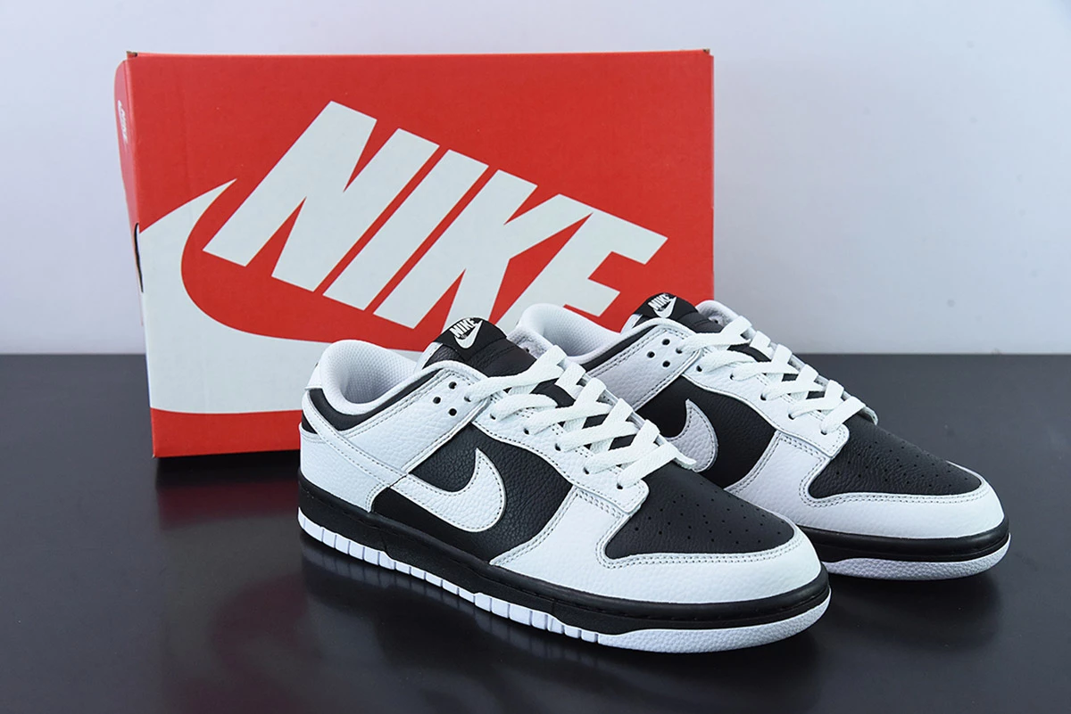 Fit Sporting Goods Nike Dunk Low “Reverse Panda” Black/White FD9064-011 For Sale 1 Fit Sporting Goods Nike Dunk Low “Reverse Panda” Black/White FD9064-011 For Sale