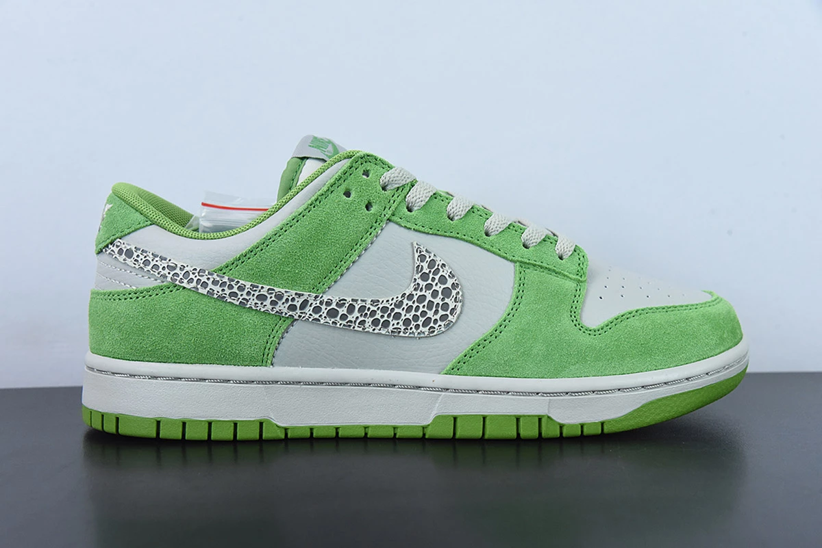 Fit Sporting Goods Nike Dunk Low Safari Swoosh Chlorophyll/Light Iron Ore-Cave Stone For Sale 2 Fit Sporting Goods Nike Dunk Low Safari Swoosh Chlorophyll/Light Iron Ore-Cave Stone For Sale - Image 2