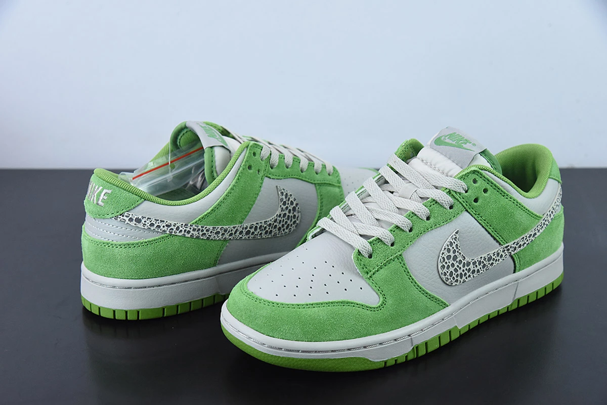 Fit Sporting Goods Nike Dunk Low Safari Swoosh Chlorophyll/Light Iron Ore-Cave Stone For Sale 5 Fit Sporting Goods Nike Dunk Low Safari Swoosh Chlorophyll/Light Iron Ore-Cave Stone For Sale - Image 5