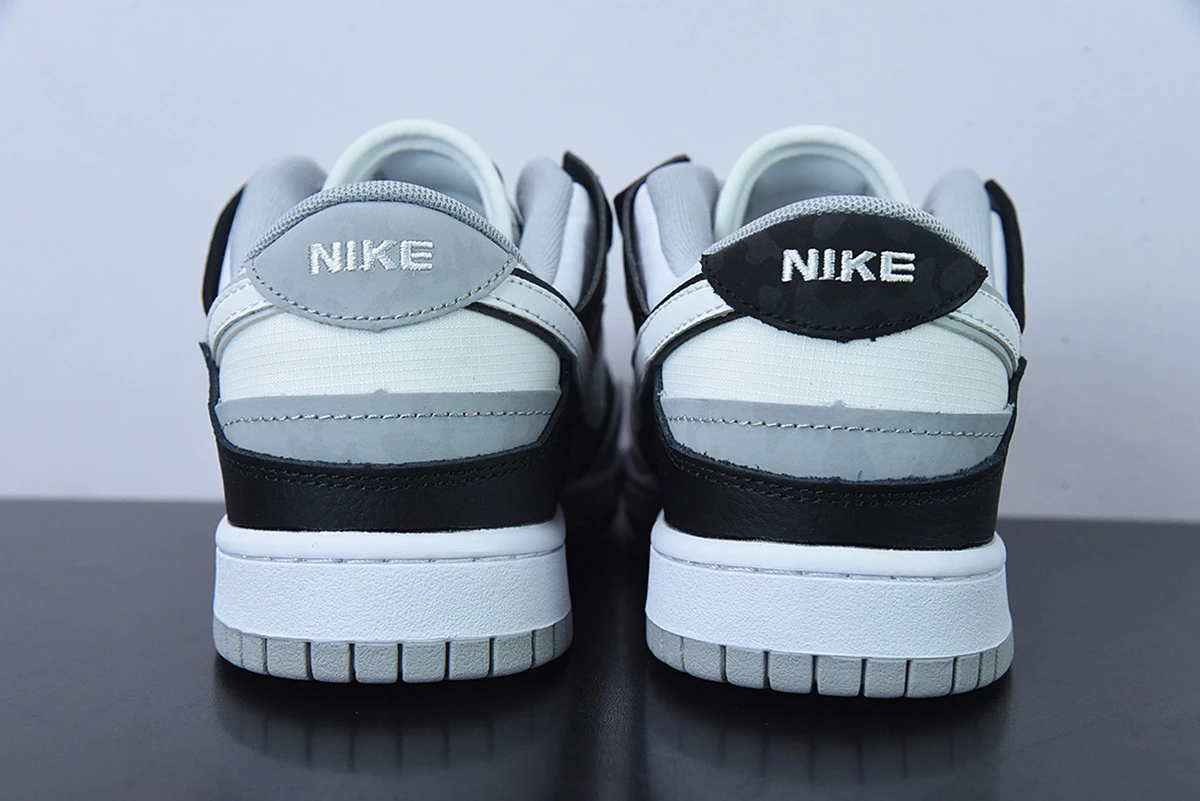 Fit Sporting Goods Nike Dunk Low Scrap Black/White/Wolf Grey/LT Lemon Twist For Sale 8 Fit Sporting Goods Nike Dunk Low Scrap Black/White/Wolf Grey/LT Lemon Twist For Sale - Image 8