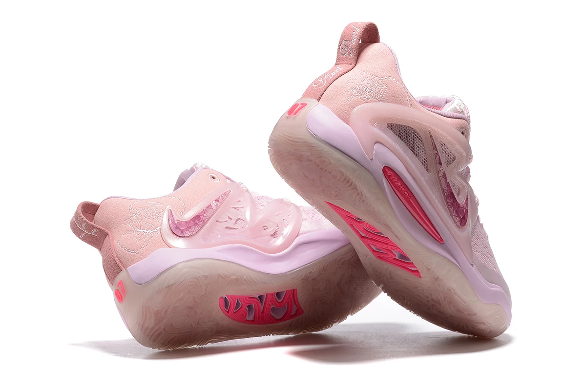 Fit Sporting Goods Nike KD 15 “Aunt Pearl” Pink Foam DQ3851-600 For Sale 4 Fit Sporting Goods Nike KD 15 “Aunt Pearl” Pink Foam DQ3851-600 For Sale - Image 4