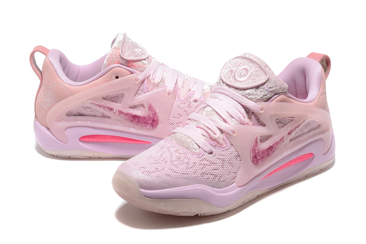 Fit Sporting Goods Nike KD 15 “Aunt Pearl” Pink Foam DQ3851-600 For Sale 5 Fit Sporting Goods Nike KD 15 “Aunt Pearl” Pink Foam DQ3851-600 For Sale - Image 5
