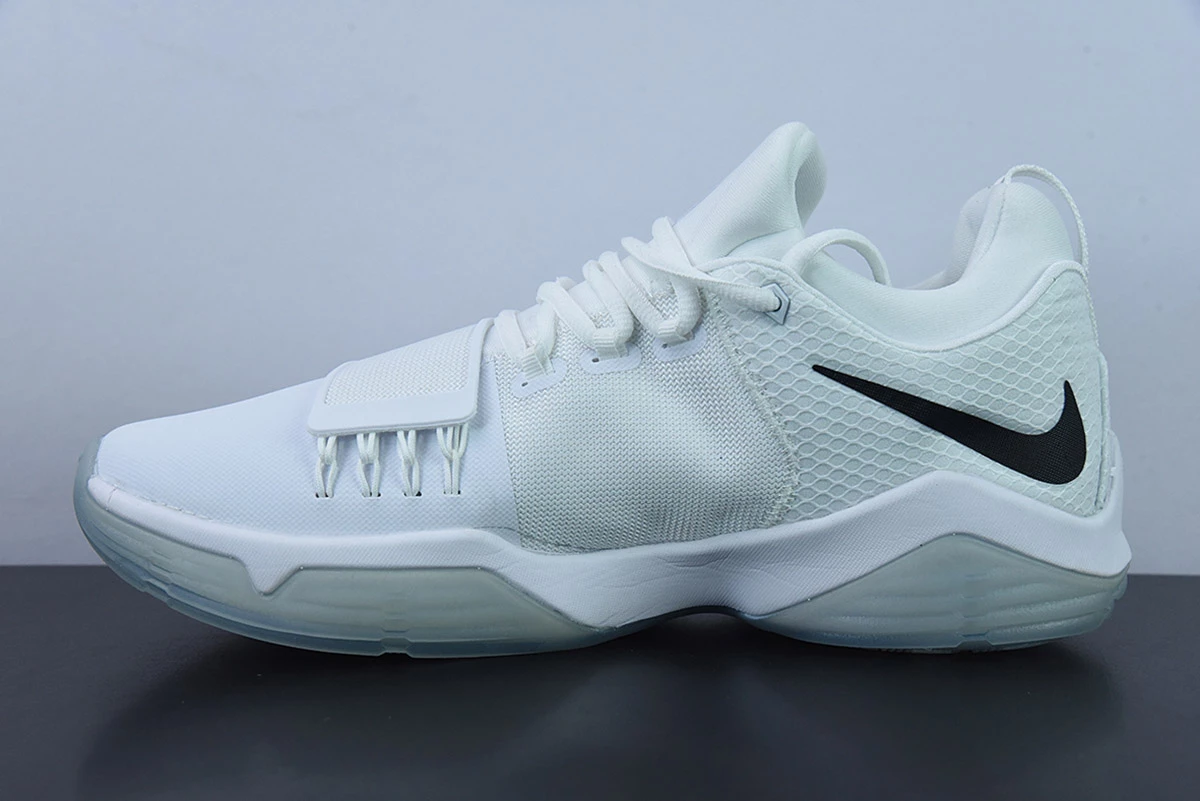 Fit Sporting Goods Nike PG 1 Checkmate White/Black-Chrome 878627-100 For Sale 3 Fit Sporting Goods Nike PG 1 Checkmate White/Black-Chrome 878627-100 For Sale - Image 3