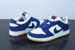 Fit Sporting Goods Nike SB Dunk Low ‘LA Dodgers’ Deep Royal Blue/White-Sport Red-Gum For Sale -Fit Sporting Goods Shop Nike SB Dunk Low LA Dodgers Deep Royal Blue For Sale 4