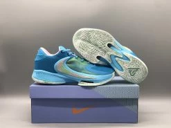 Fit Sporting Goods Nike Zoom Freak 4 Laser Blue/Lilac-Light Menta DJ6149-400 For Sale