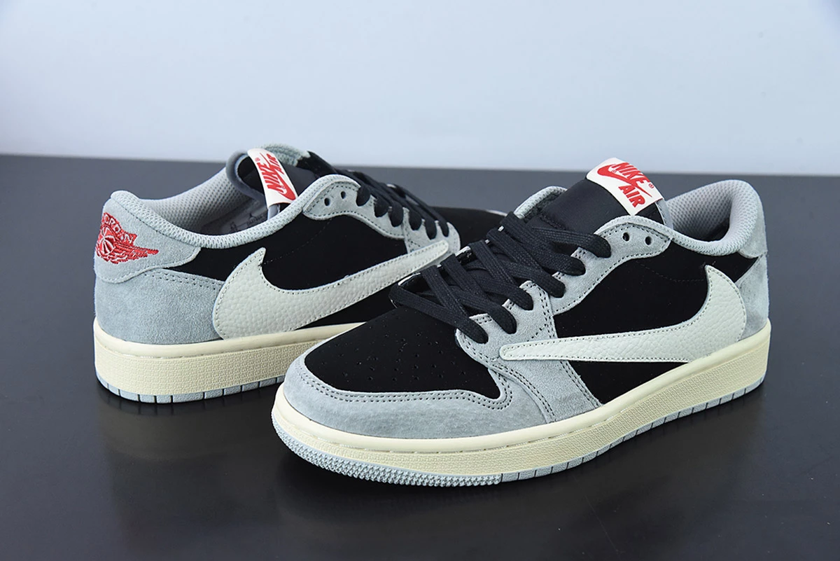 Fit Sporting Goods Travis Scott X Air Jordan 1 Low OG Grey/Black/Cream DM7866-010 For Sale 5 Fit Sporting Goods Travis Scott X Air Jordan 1 Low OG Grey/Black/Cream DM7866-010 For Sale - Image 5