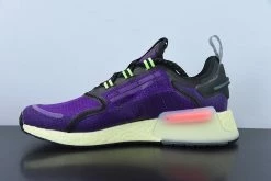 Fit Sporting Goods Adidas NMD V3 Active Purple/Core Black/Signal Green For Sale -Fit Sporting Goods Shop adidas NMD V3 Active Purple Core Black Signal Green For Sale 2