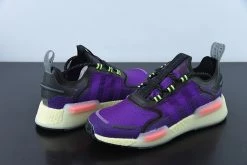 Fit Sporting Goods Adidas NMD V3 Active Purple/Core Black/Signal Green For Sale -Fit Sporting Goods Shop adidas NMD V3 Active Purple Core Black Signal Green For Sale 3