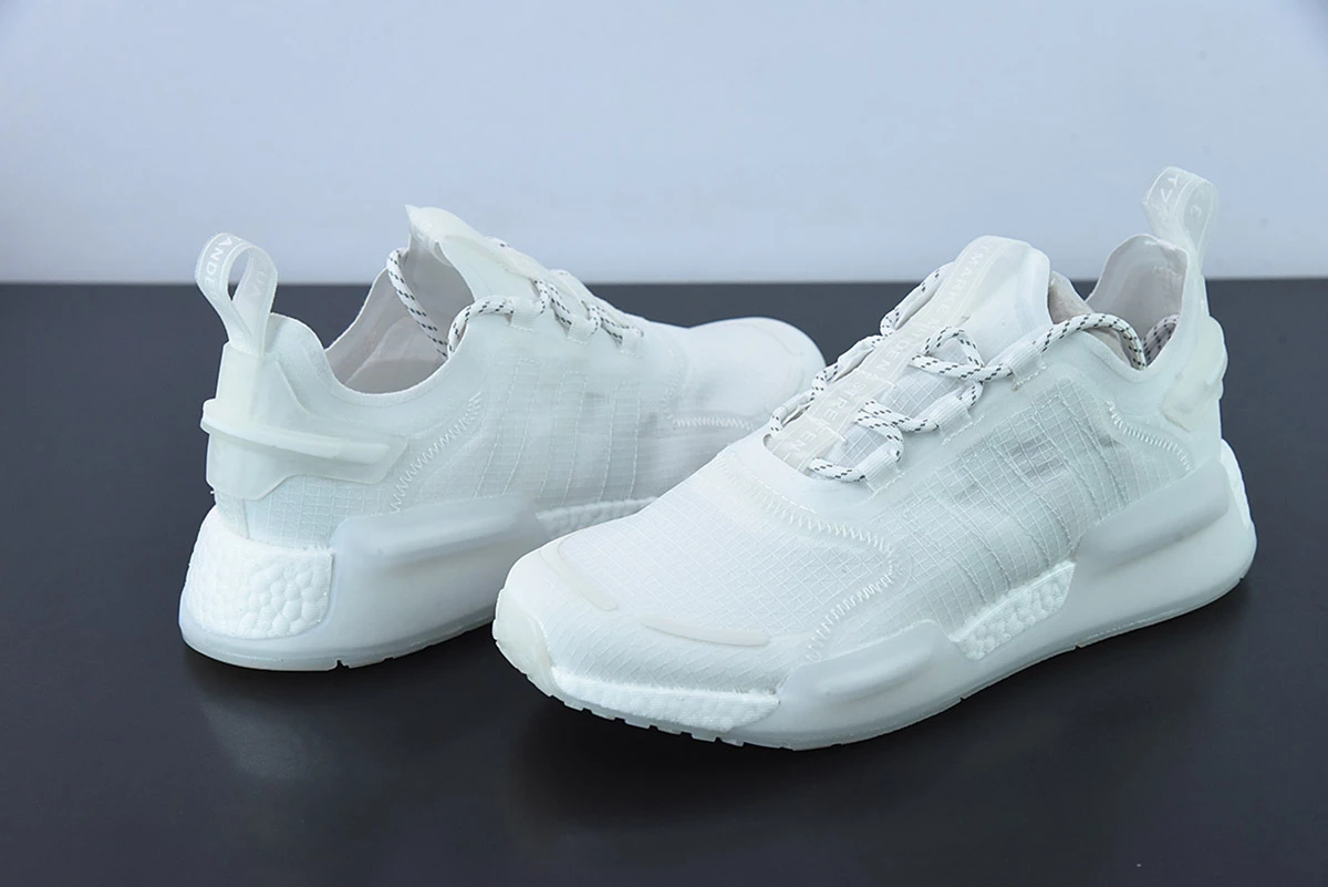 Fit Sporting Goods Adidas NMD V3 Triple White For Sale 4 Fit Sporting Goods Adidas NMD V3 Triple White For Sale - Image 4