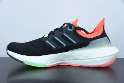 Fit Sporting Goods Adidas Ultra Boost 22 Core Black/Sky Rush/Turbo For Sale -Fit Sporting Goods Shop adidas Ultra Boost 22 Core Black Sky Rush Turbo For Sale 2