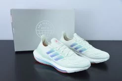 Fit Sporting Goods Adidas Ultraboost 22 HEAT.RDY White Tint/Pulse Mint/Purple Rush For Sale