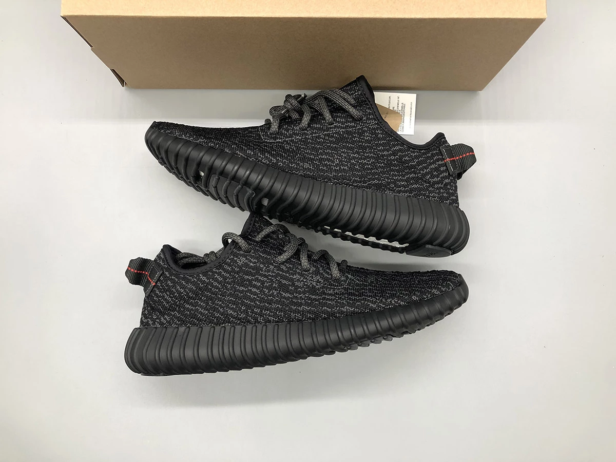 Fit Sporting Goods Adidas Yeezy Boost 350 “Pirate Black” BB5350 For Sale 2 Fit Sporting Goods Adidas Yeezy Boost 350 “Pirate Black” BB5350 For Sale - Image 2