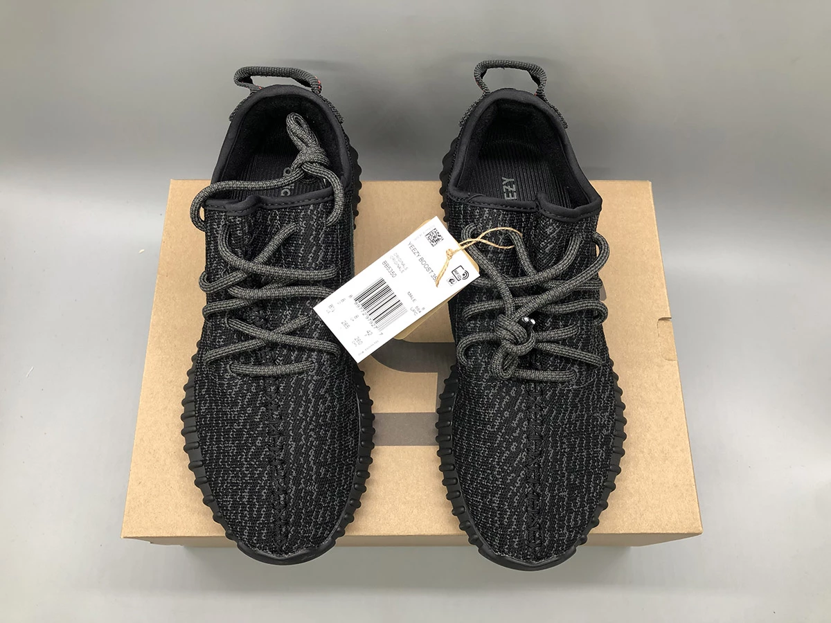 Fit Sporting Goods Adidas Yeezy Boost 350 “Pirate Black” BB5350 For Sale 8 Fit Sporting Goods Adidas Yeezy Boost 350 “Pirate Black” BB5350 For Sale - Image 8